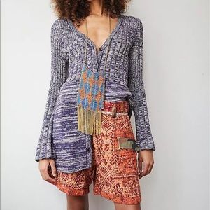 NWOT Free People Rachel Cardigan Mini Dress
